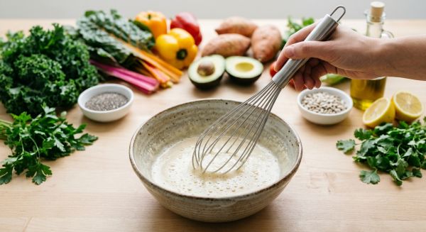 La place du fouet dans la cuisine végétarienne